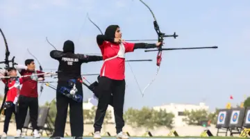 نادي المدام ينهي الاختبارات الوطنية لاتحاد الإمارات للقوس والسهم